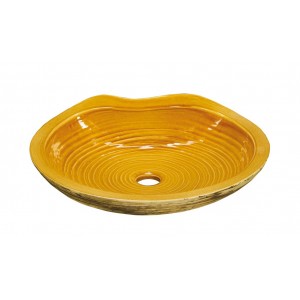 Dalga / El Yapımı Seramik Lavabo