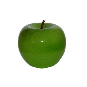 Seramik Elma K Yeşil